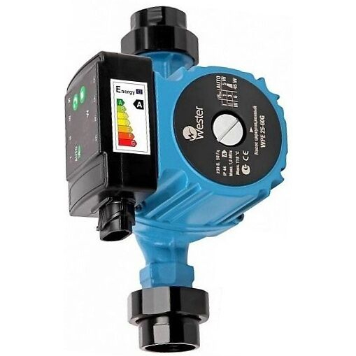 Насос циркуляционный с мокрым ротором WPE 32-80G PN10 220В/50Гц Wester 0-18-0097 215-3889