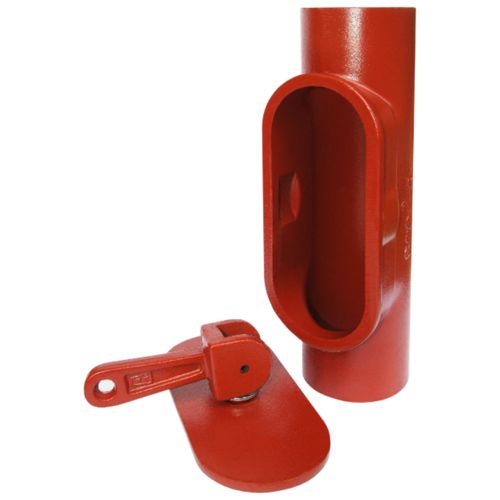 Ревизия чугун SML Ду 100 с замком с перекидным рычагом б/растр FP PREIS 10114 Ду Ду 100 мм