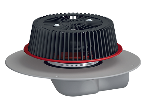 Воронка для аварийного водостока HL64PPowerSafe Ду DN75 мм