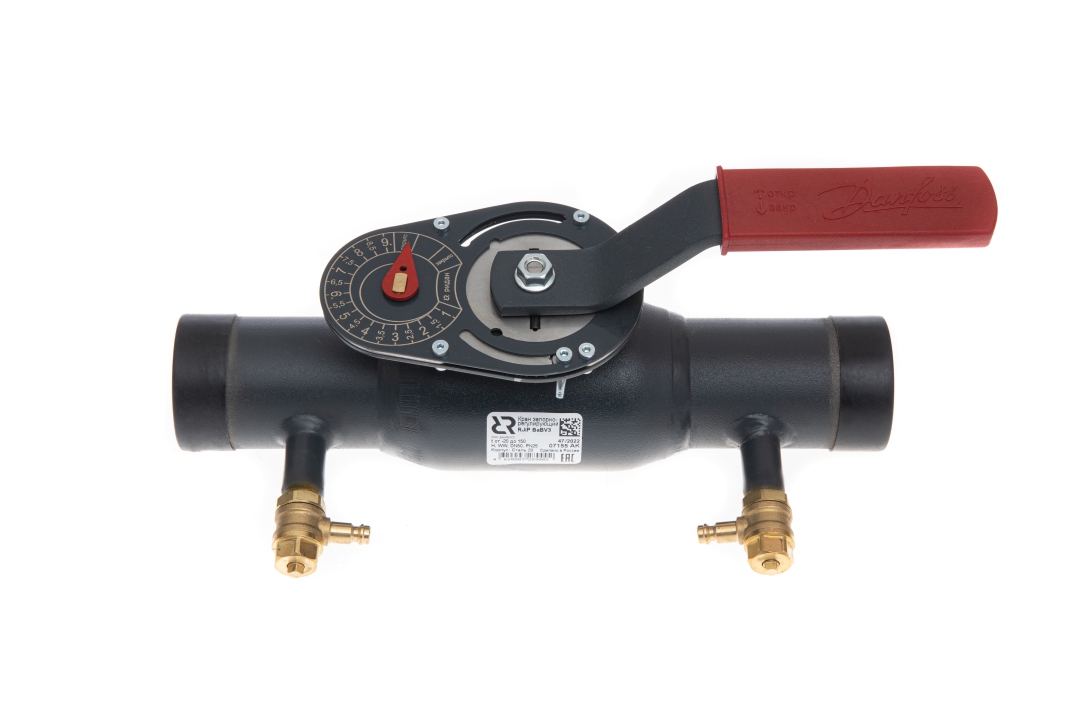 Ридан 065N9506GR — Клапан запорно-регулирующий RJIP BaBV3 Ду65 Ру25 под приварку Ду 65 мм