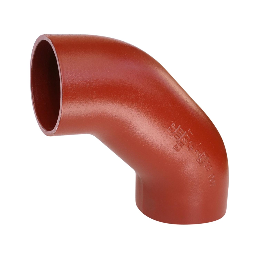 Отвод чугун SML Ду 100х88гр двойной б/растр 027-7757