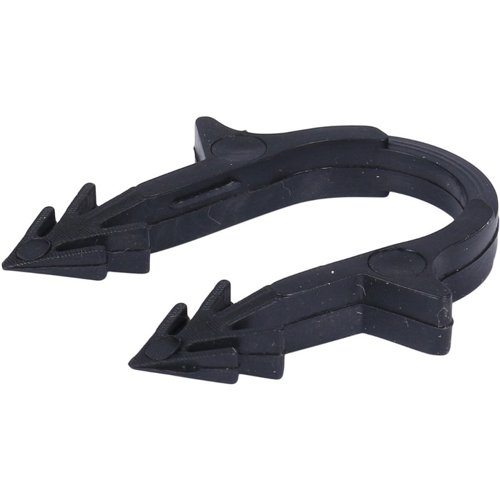 STOUT SMF-0004 Скоба якорная с двойным креплением для труб д.16-20мм, цвет черный SMF-0004-001620