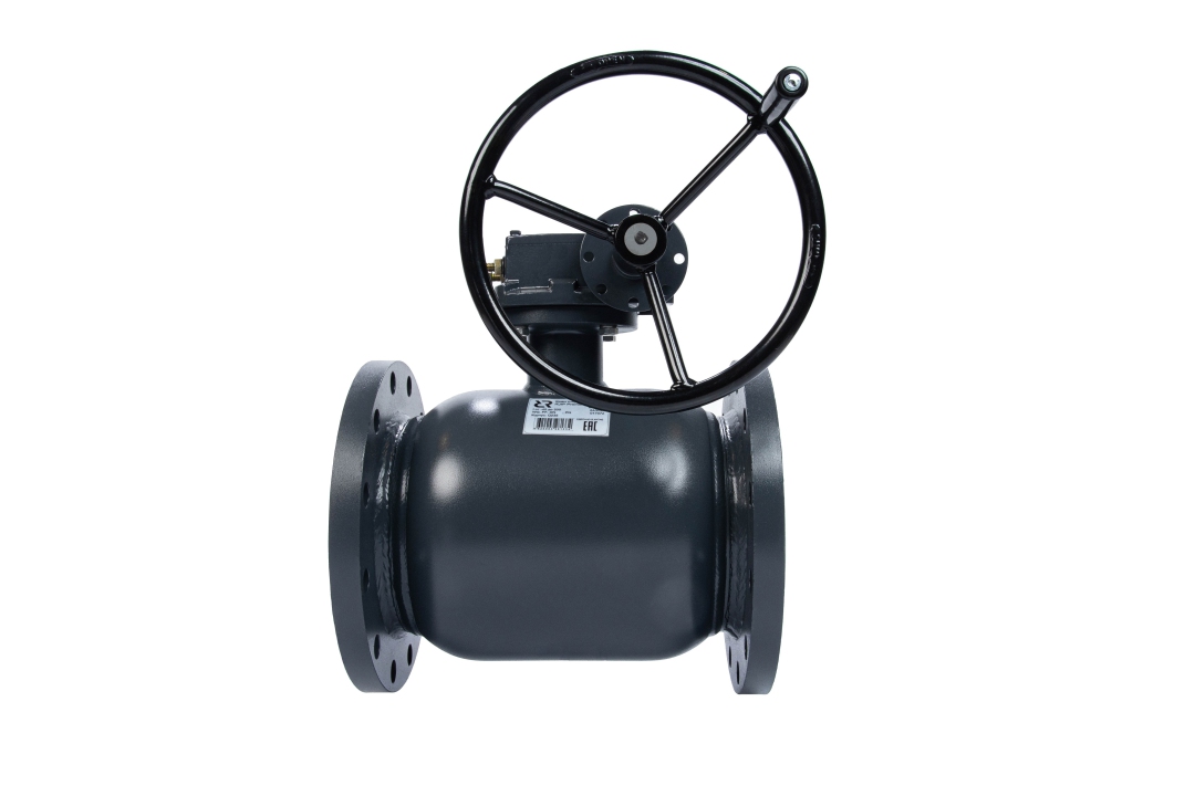 Ридан RJIP Premium 065N0351GR — Кран шаровой FF DN150 PN25 WG (фланцевый, с редуктором, стандартный проход) Ду 150 мм