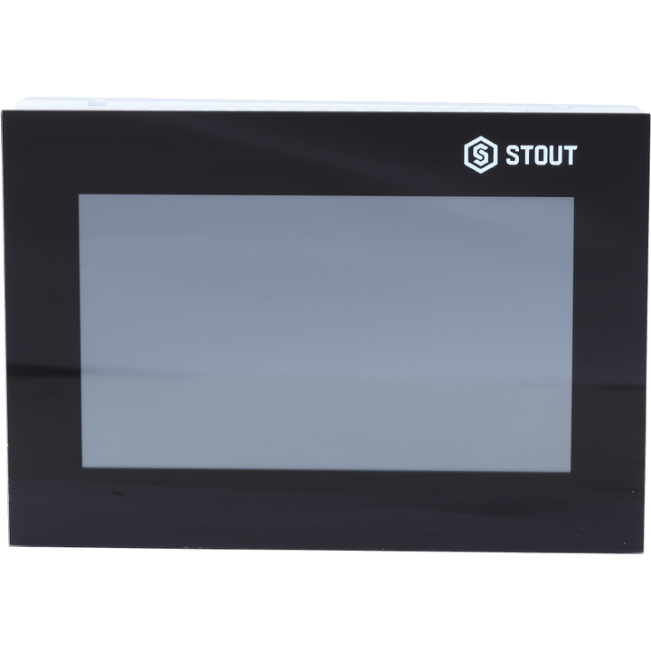 STOUT Беспроводная панель управления M-8e для рейки L-8e, чёрная STE-0101-009003