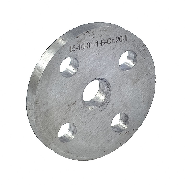 Фланец сталь плоский Ду 500 Ру10 тип 01 ряд 1 исп. B ГОСТ 33259-2015 127-5815