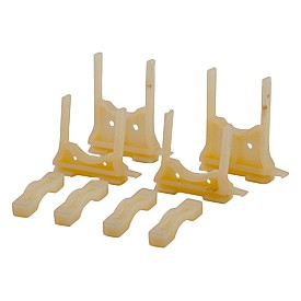 Скобы пластик R598C для крепления коллектора R580/R585 3/4" Giacomini R598Y003 040-2869