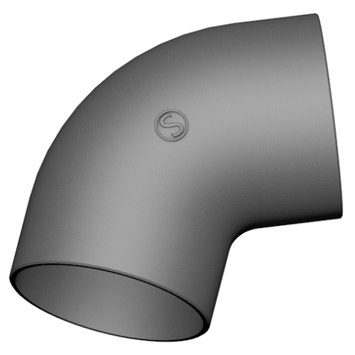 69° Отвод S-BML DN 125 27126 Ду 125 мм