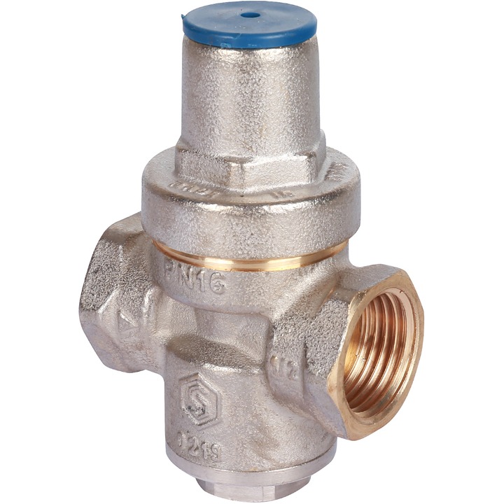 STOUT Редуктор давления PN16 вн/вн 1/2" без подкл. манометра SVS-1009-000015