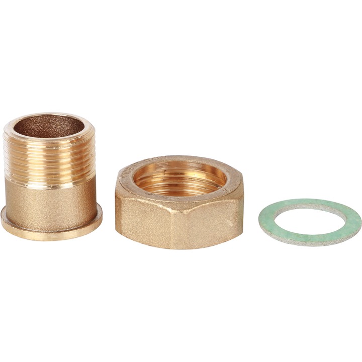 STOUT Штуцер с накидной гайкой под плоскую прокладку G 3/4M-G1N SVB-0012-000020