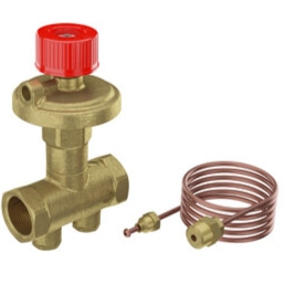 Клапан балансировочный автомат латунь R206C-1 Ду 15 Ру25 ВР Kvs=1.55м3/ч Giacomini R206CY223 022-5054 Ду 15 мм