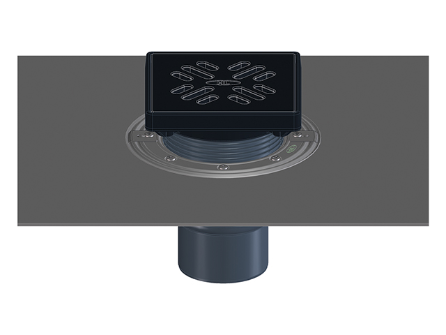 Трап (воронка) HL3100THG Ду DN75/110 мм