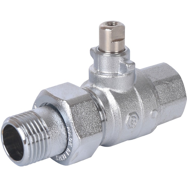 STOUT Шаровой 2-ходовой зональный клапан НВ 1/2*1/2 SVM-0071-230004 Ду 15 мм