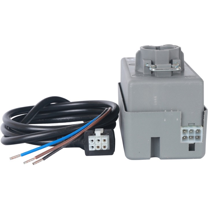 STOUT 2-Ходовой зональный клапан, сервопривод 230V, с 3-х жильным кабелем 1м., НР 3/4" SVM-0010-164320 Ду 20 мм