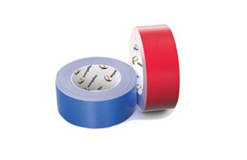 Лента армированная самоклеящаяся ЭНЕРГОФЛЕКС (ENERGOFLEX) красного и синего цветов