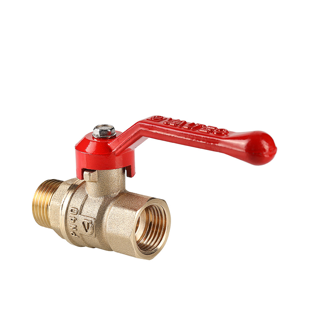 Кран шаровой «СТАНДАРТ» PN40 с флажковой рукояткой и внутренней–наружной резьбой VALTEC VT.121.GN.04