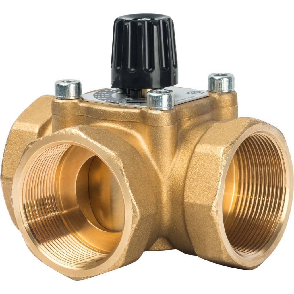 STOUT трехходовой смесительный клапан 2" KVs 40 SVM-0003-015001 Ду 50 мм