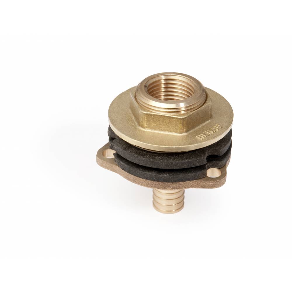 Штуцер для PE-X Дн 16х1/2" НР L=28мм настенный RAUTITAN RX+ Rehau 14563801001 Ду 16 мм