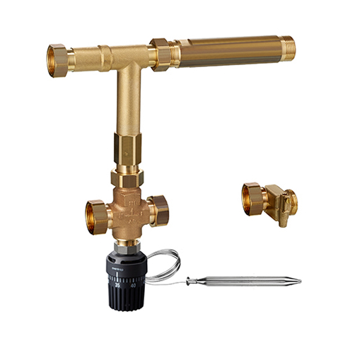 Узел насосно-смесительный латунь Regufloor H 1" без насоса Oventrop 1651001 040-6112