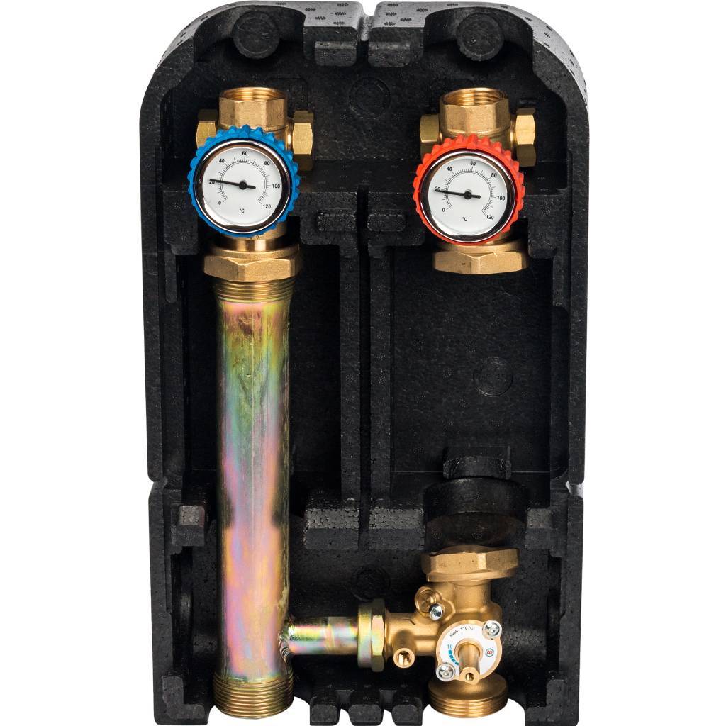 STOUT SDG-0003 Насосная группа со смесителем 1" без насоса SDG-0003-002501