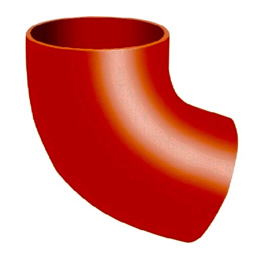 Duker Отвод чугунный SML DN 70х68 гр. 661094