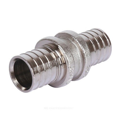 Муфта для PE-X латунь оц Дн 10 RAUTHERM S Rehau 12005261001 Ду 10 мм