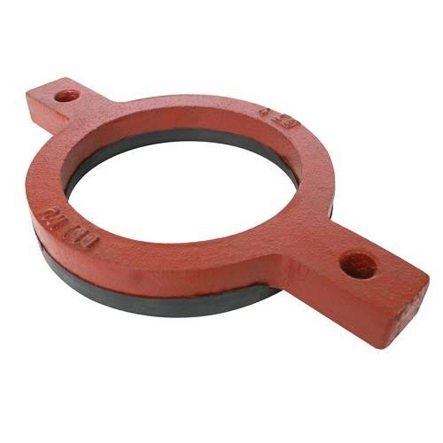 Кольцо опорное чугун SML Ду 50 с гальванизированной резиной FP PREIS 10104 Ду Ду 50 мм