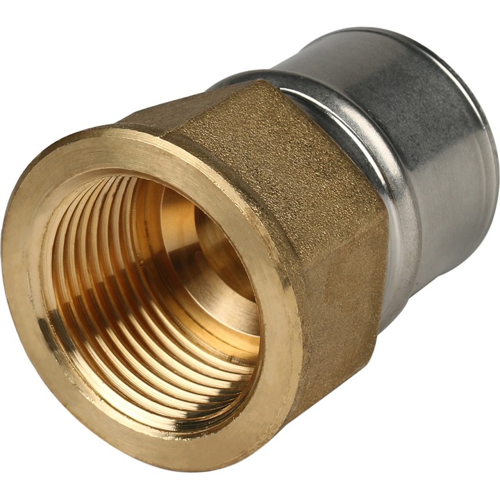 STOUT Переходник с внутренней резьбой 1"х32 для металлопластиковых труб прессовой SPM-0002-053230