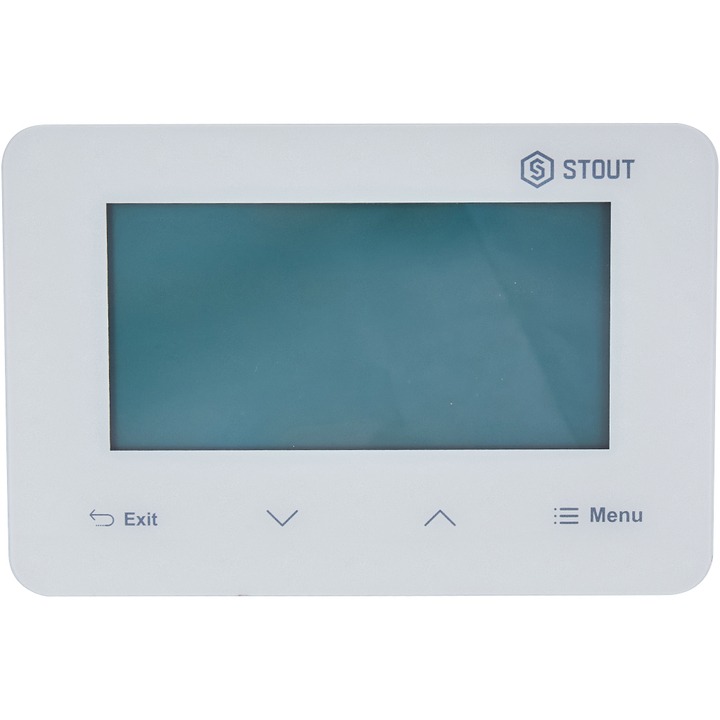 STOUT Проводной комнатный двухпозиционный регулятор ST-293v3, белый STE-0101-008006