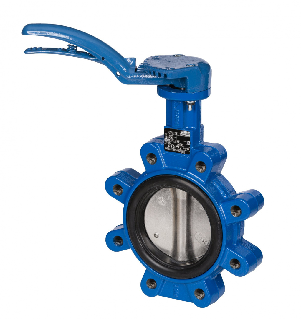 Дисковый поворотный затвор Danfoss VFY-LH 065B7425 Ду 150 мм