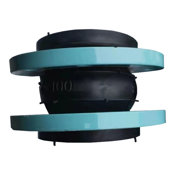 Компенсатор резиновый антивибрационный EPDM Ду 80 Ру10/16 фл с эпоксидным покрытием L=135мм сжатие/растяжение 15/8 мм RMCX 033-6613