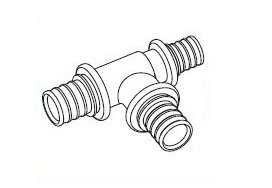 Тройник RAUTITAN MX c уменьшенным торцевым проходом