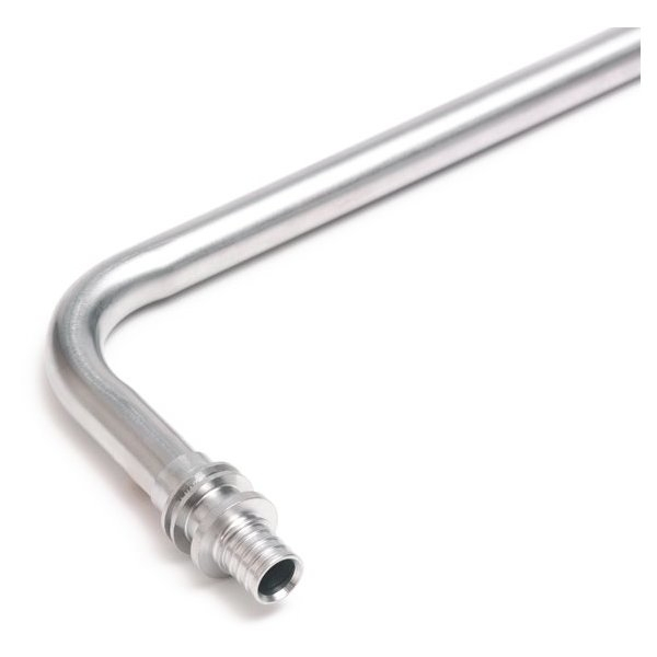 Угольник для подключения радиатора аксиальный нерж Дн 20х15 L=500мм RAUTITAN Рехау 11096691001 129-9494 Ду 20 мм