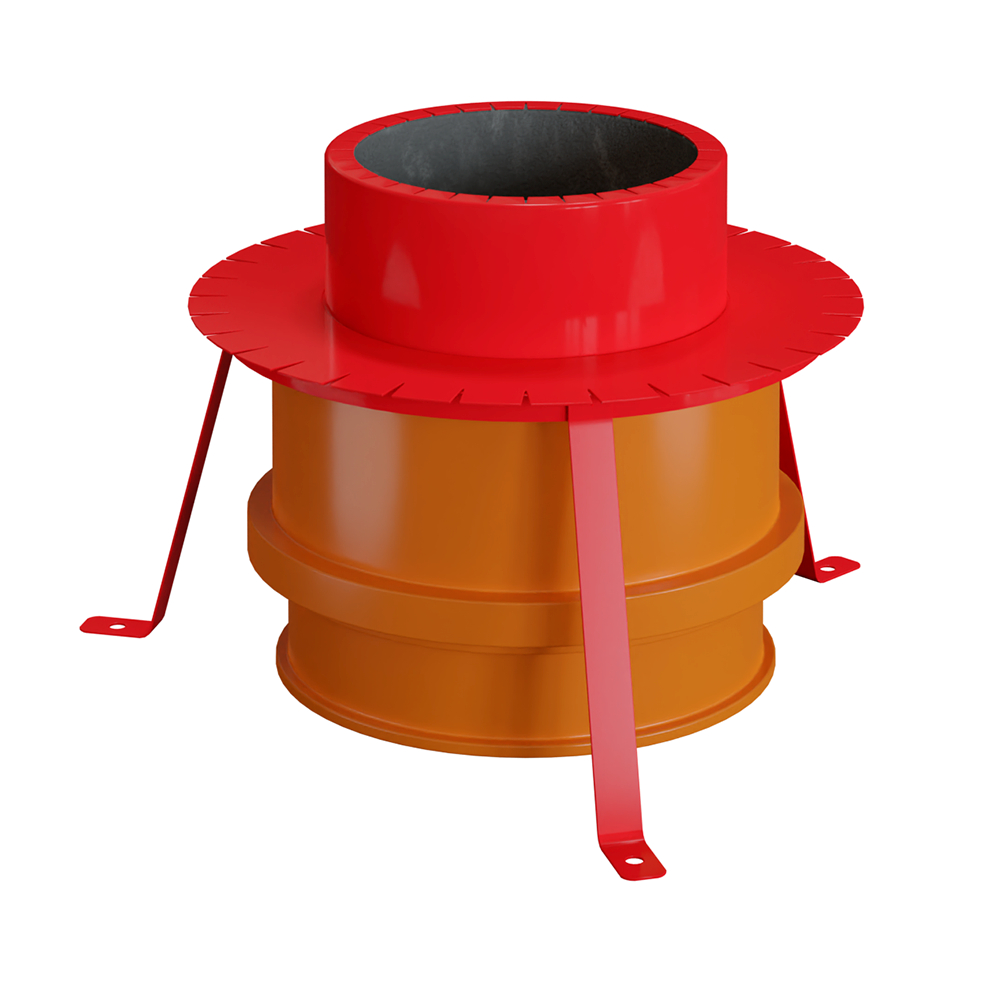 Муфта противопожарная сталь Дн 110 для трапов серии HL310N Балтика HL840 красная Балтика-01 016-4324