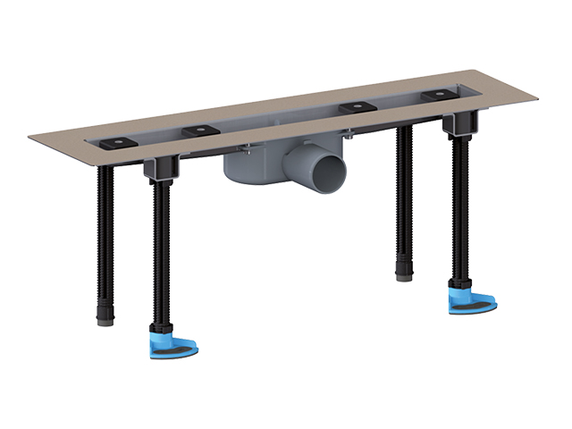 Душевой лоток уменьшенной высоты для линейного отведения воды HL50FU.0/90 Ду DN50 мм