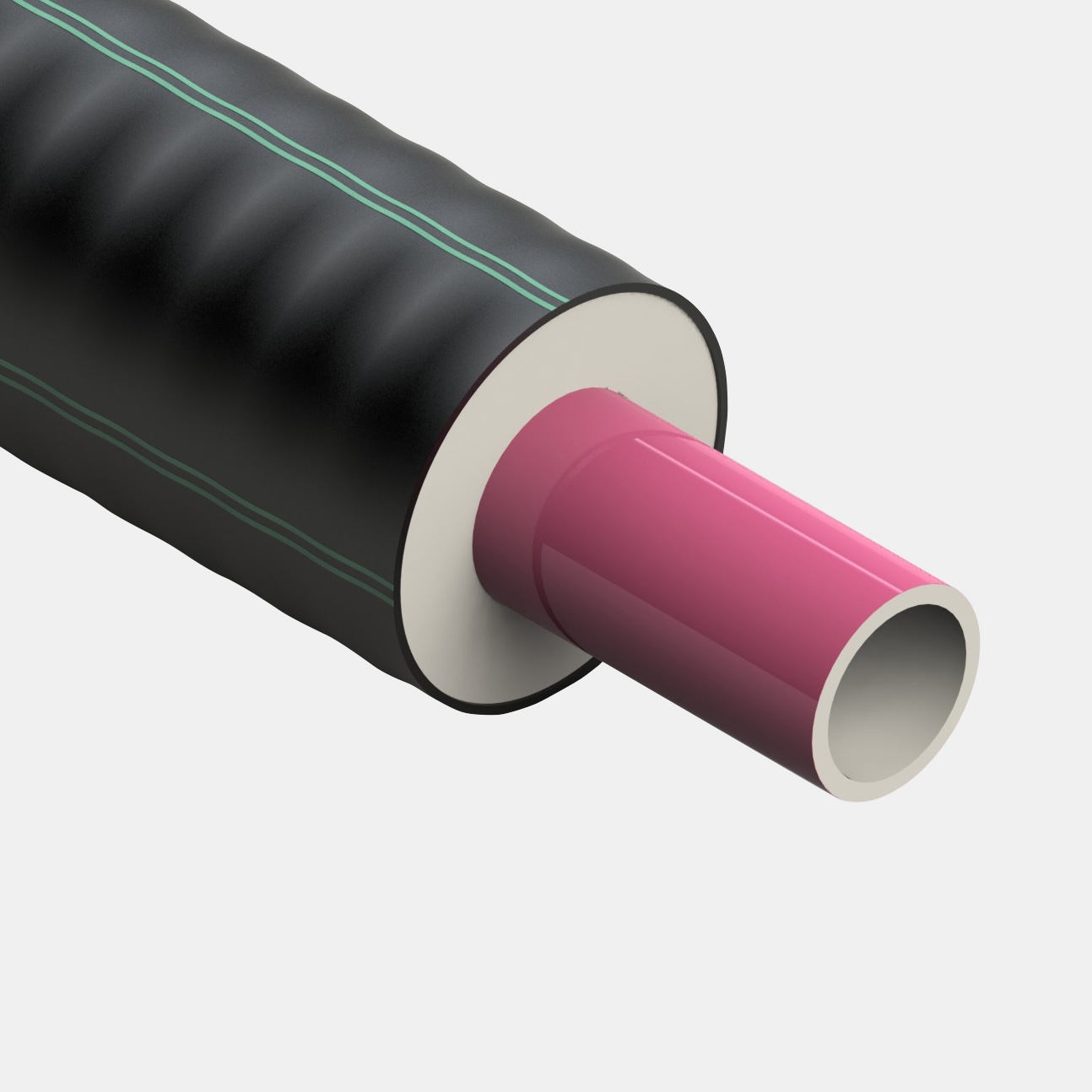 Труба Изопрофлекс-95 ПЭ-Х 0,6 МПа 32/75 117-0870