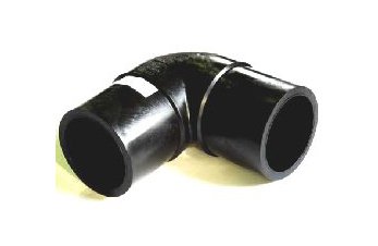 Отвод ПЭ 90гр литой удлиненный