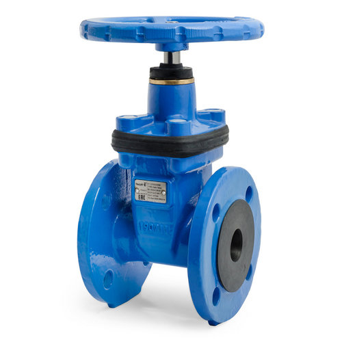 Задвижка чугун VOC4241C аналог МЗВ обрезиненный клин Ду 500 Ру16 до +110 фл Tecofi VOC4241C-08EP0500 Ду 500 мм