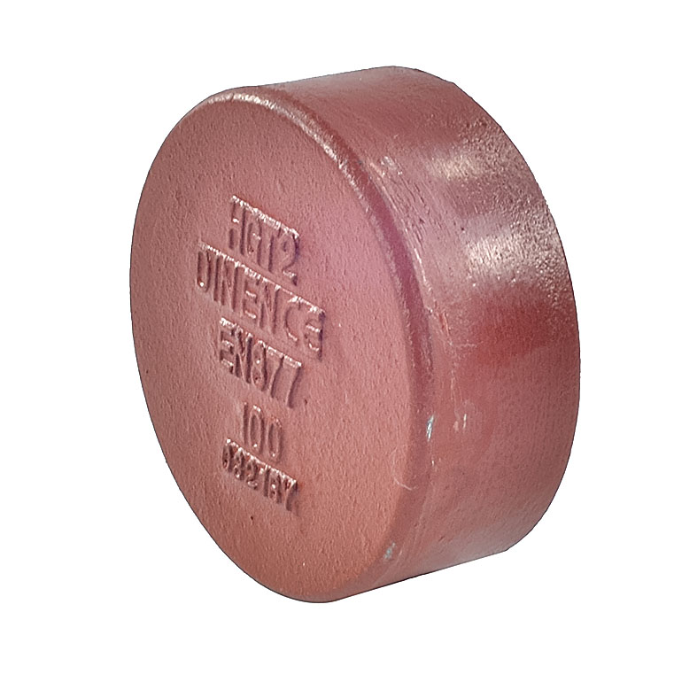 Заглушка чугун SML Ду 100 торцевая б/растр SGACX 027-1865