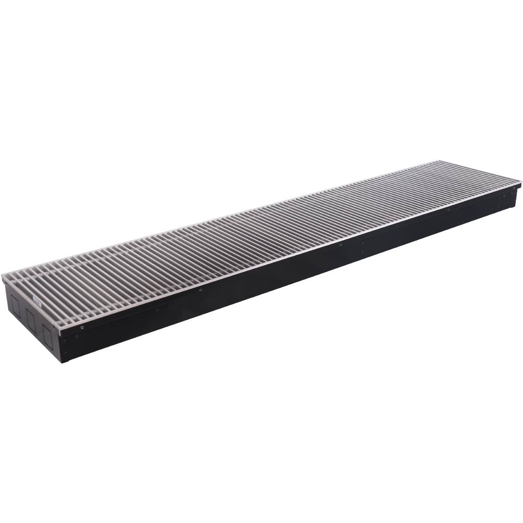 STOUT Конвектор внутрипольный SCN 80.300.1400 (Решётка роликовая, анодированный алюминий) SCN-1100-0830140