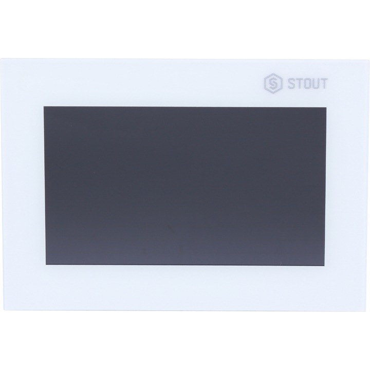 STOUT Проводная контрольная панель управления M-7, белая STE-0101-008009